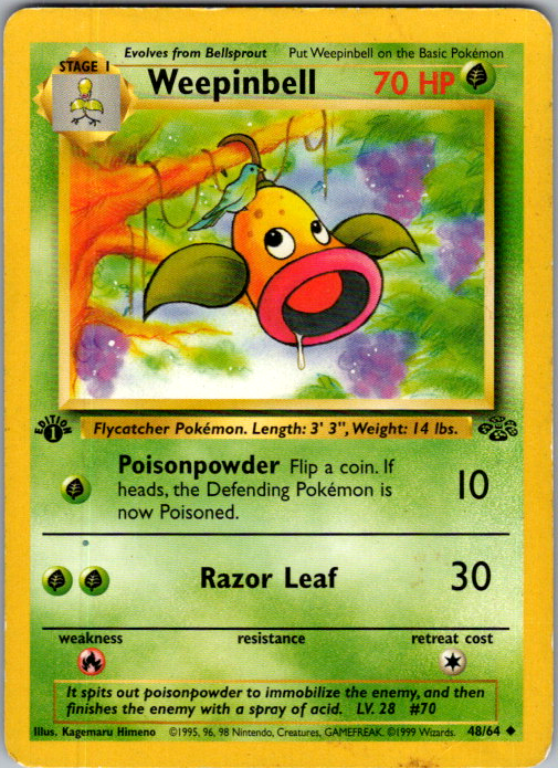 Weepinbell 48/64 Jungle 1st Edition English