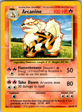 Arcanine 23/102 Base Set English