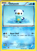 Oshawott 28/114 Black & White English Pokémon card