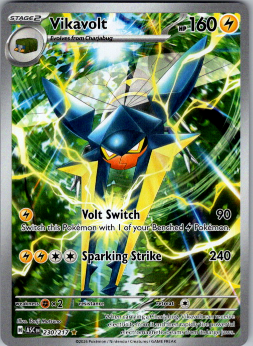 Vikavolt 230/217 Ascended Heroes English