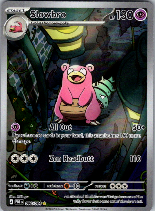 Slowbro 090/084 Pitch Black English