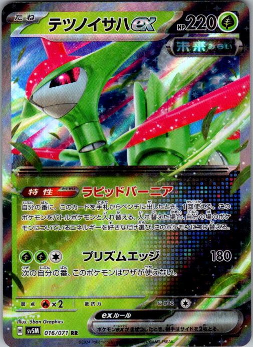 Iron Leaves ex 016/071 Japanese