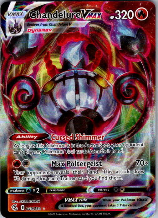Chandelure VMAX 040/264 English