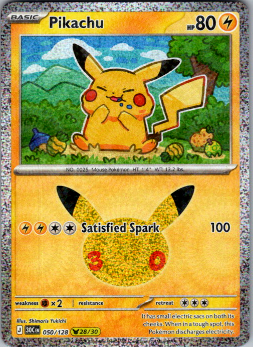 Pikachu 050/128