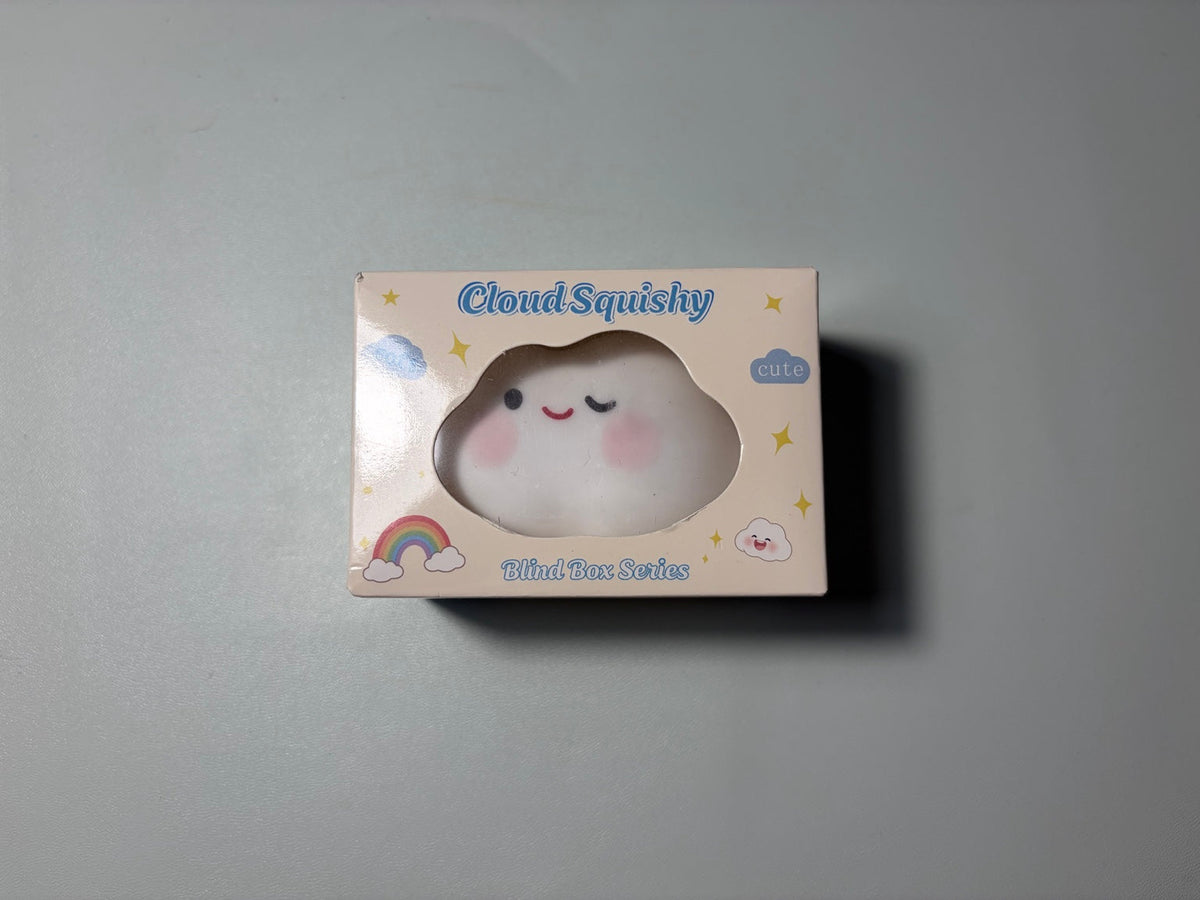 White Crunchy Cloud squishy toy
