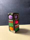 NeeDoh Teenie Funky Pup 3 pack purple pink orange