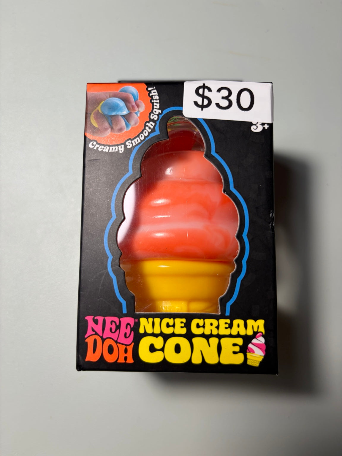 NeeDoh Orange Nice Cream Cone