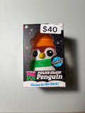 NeeDoh Polar Glow Penguin Orange Cap