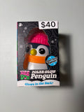NeeDoh Polar Glow Penguin Pink Cap