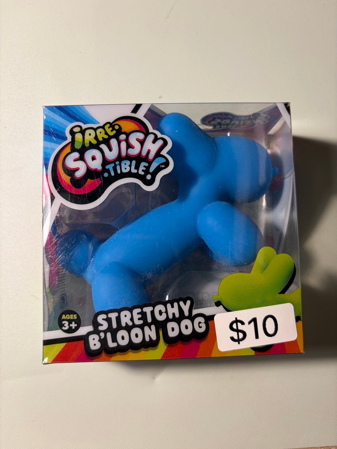 Blue Stretchy B'loon Dog squishy