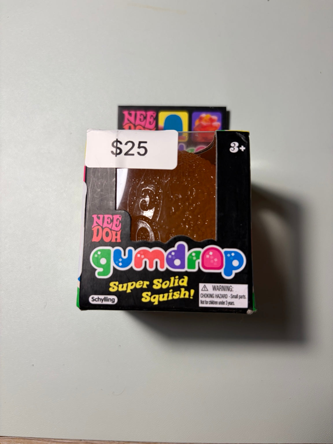 NeeDoh Gumdrop Orange super solid squish