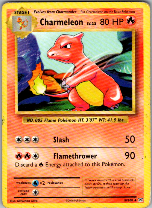 Charmeleon 010/108 English