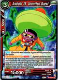 Android 15, Uninvited Guest BT19-024 Fighter's Ambition Dragon Ball Super card