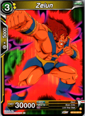 Zeiun BT19-121 Fighter's Ambition Dragon Ball Super card