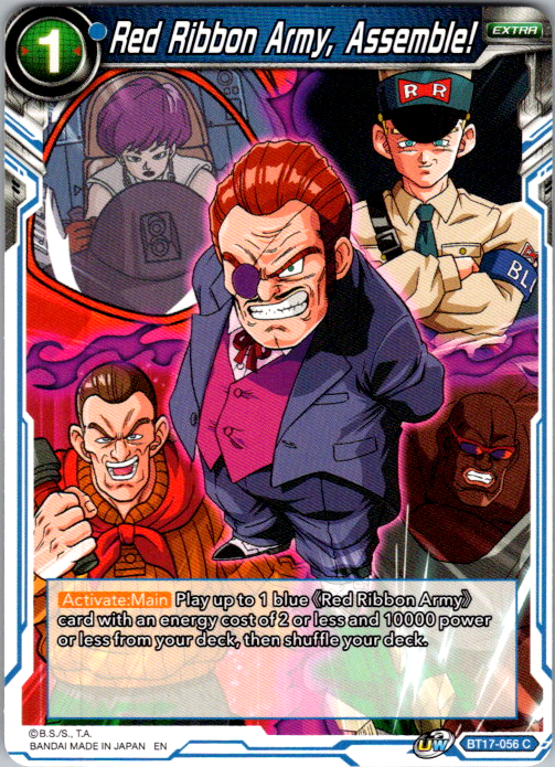 Red Ribbon Army, Assemble! BT17-056 Dragon Ball Super Ultimate Squad