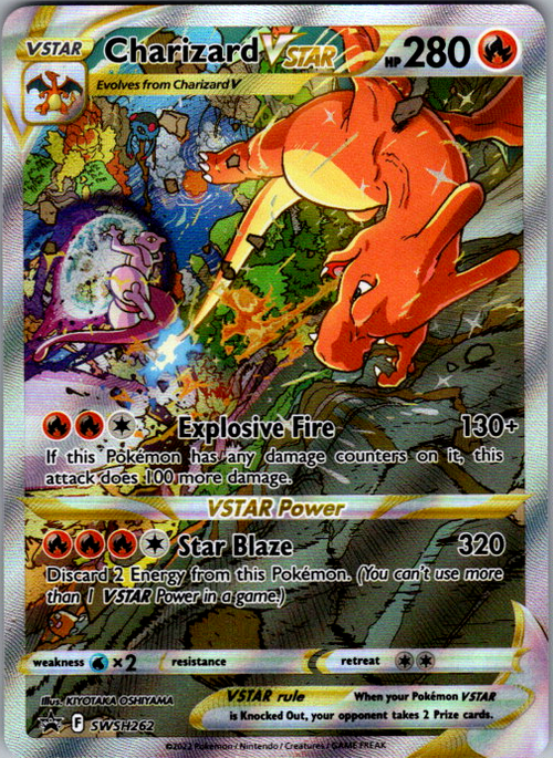 Charizard VSTAR #SWSH262 | Sword & Shield Black Star Promos | English — scanned card front