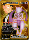 Team Rocket's Mewtwo ex #240/182 | Destined Rivals | English — scanned card front