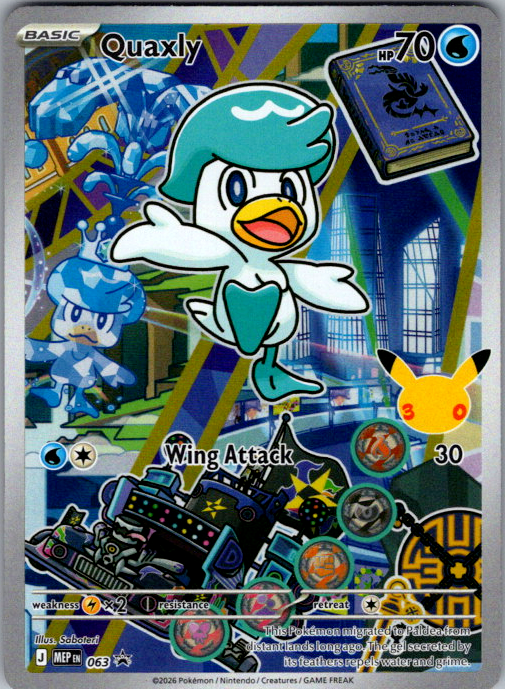 Quaxly #063 | Mega Evolution Black Star Promos | English — scanned card front