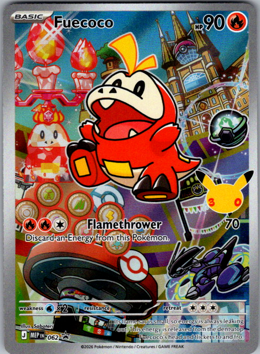 Fuecoco #062 | Mega Evolution Black Star Promos | English — scanned card front