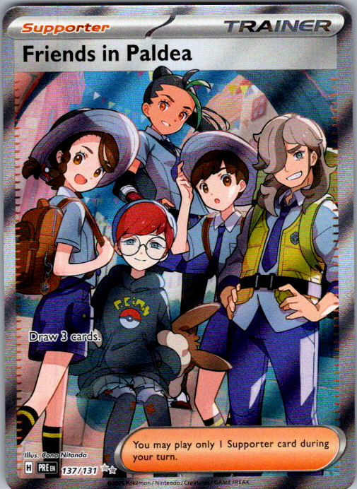 Friends in Paldea #137/131 | Prismatic Evolutions | Ultra Rare | English