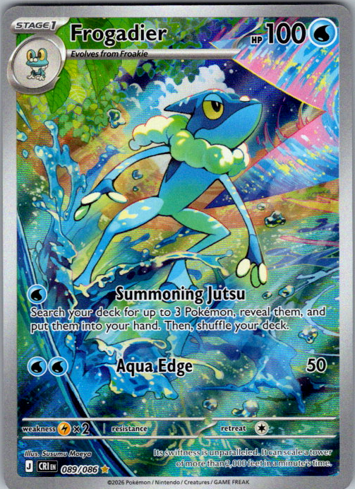 Frogadier copy 1 Pokémon card scan