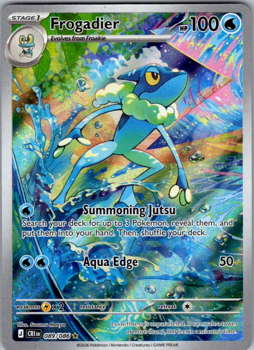 Frogadier copy 2 Pokémon card scan