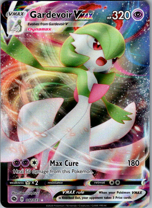 Gardevoir VMAX #017/073 Champion's Path English Pokémon card