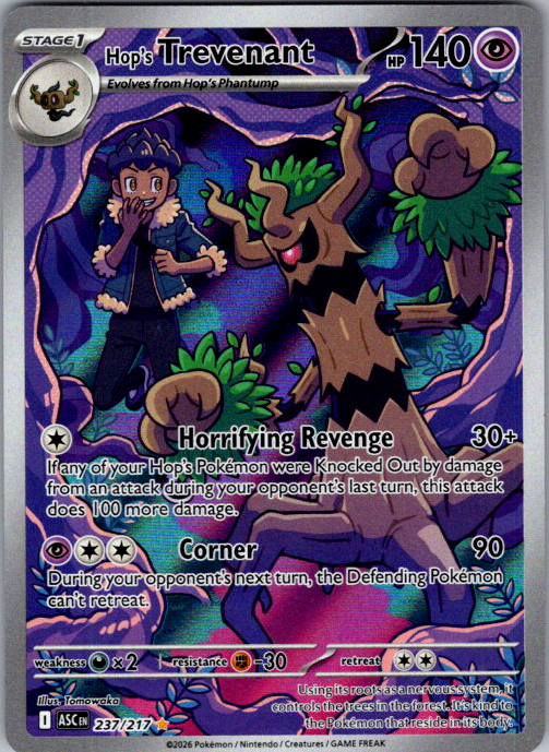 Hop's Trevenant #237/217 | Ascended Heroes | Illustration Rare | English