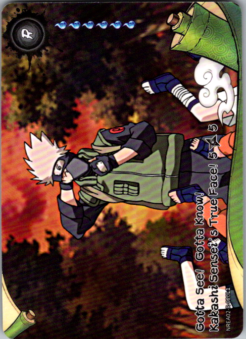 Gotta See! Gotta Know! Kakashi Sensei's True Face! NREA02-R-020L1