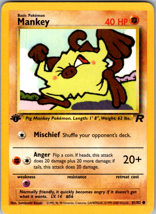 Mankey 061/082 English