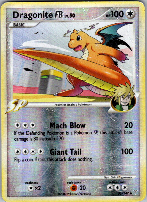 Dragonite FB #56/147 Supreme Victors Reverse Holo Pokémon card