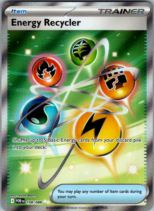 Energy Recycler 108/088 Perfect Order Pokemon card