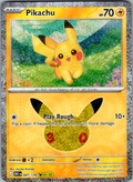 Pikachu 047/128 30th Celebration Pokemon card