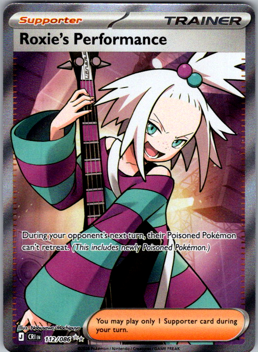 Roxie's Performance 112/086 Chaos Rising Pokemon card