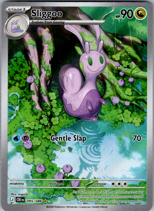 Sliggoo 095/086 Chaos Rising Pokemon card