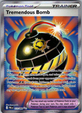 Tremendous Bomb 113/084 Pitch Black Pokemon card