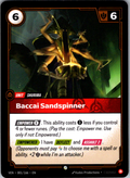 Baccai Sandspinner VEN-001/166 Riftbound Vendetta card