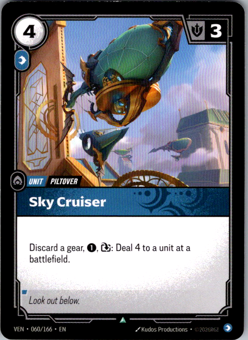 Sky Cruiser VEN-060/166 Riftbound Vendetta card