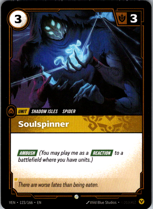 Soulspinner VEN-123/166 Riftbound Vendetta card