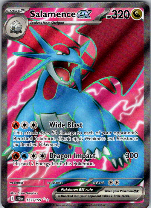 Salamence ex copy 1 Pokémon card scan