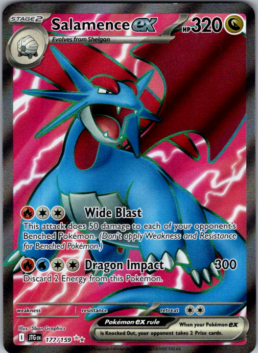 Salamence ex copy 2 Pokémon card scan