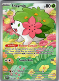 Shaymin 185/182 Destined Rivals Illustration Rare Pokémon card