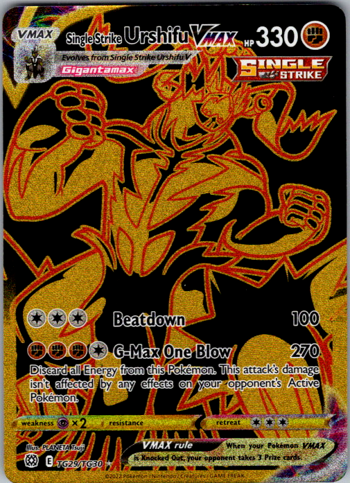 Single Strike Urshifu VMAX #TG29/TG30 | Brilliant Stars Trainer Gallery | English