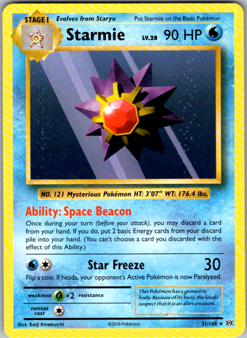 Starmie 031/108 English