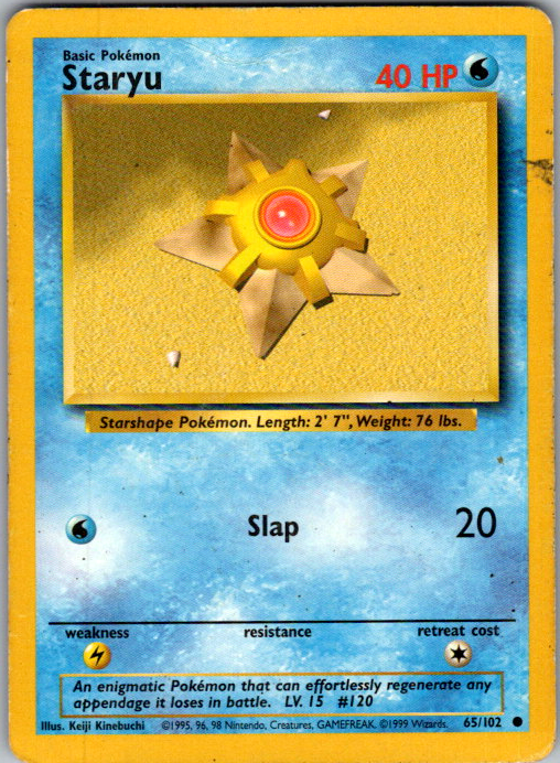 Staryu 065/102 English