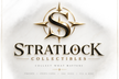 Stratlock Collectibles white and gold premium branding