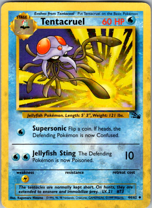 Tentacruel 044/062 English