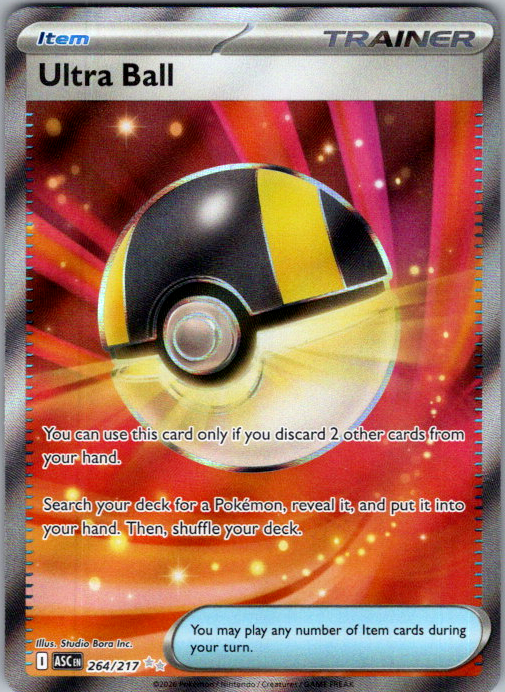Ultra Ball #264/217 | Ascended Heroes | Ultra Rare | English