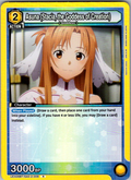 Asuna Stacia the Goddess of Creation #009 Sword Art Online Vol.2 Union Arena card