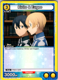 Kirito & Eugeo #003 Sword Art Online Vol.2 Union Arena card